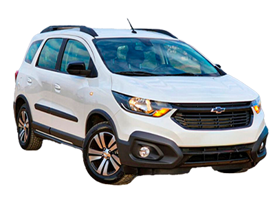 Aluguel de carro 7 lugares Chevrolet Spin em Canela